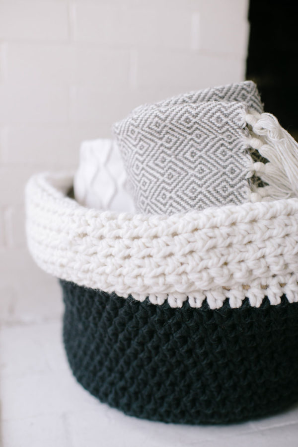 Chunky Crocheted Baskets | Jessica Carey | The Crafter's Box