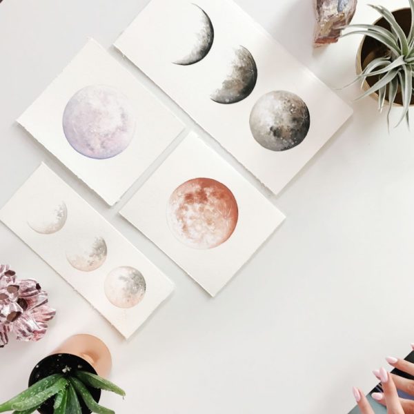 Moon Phases | Katelyn Morse | The Crafter's Box