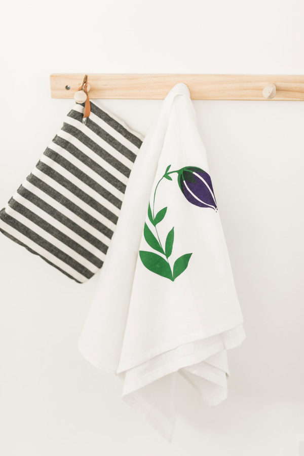 A Summer Silkscreened Towel | Jen Hewett