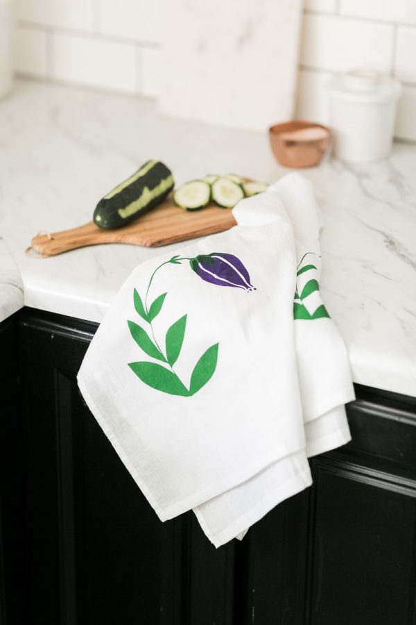 A Summer Silkscreened Towel | Jen Hewett