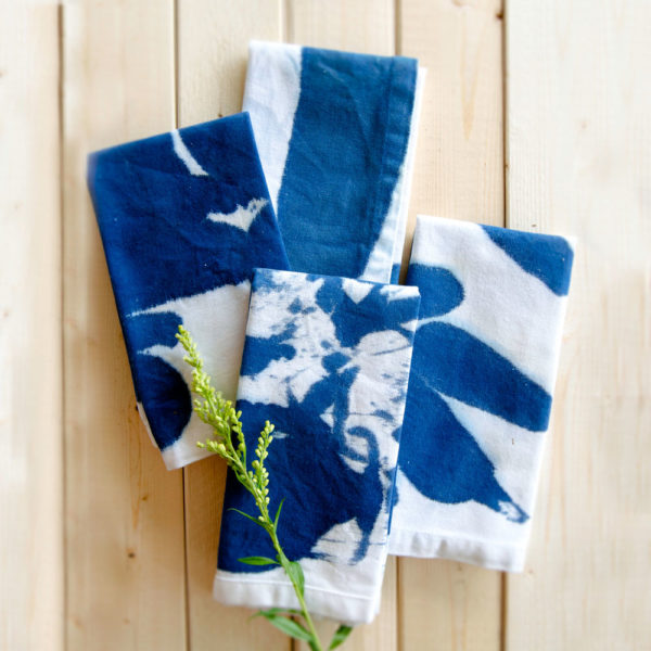 Materials Kit: Cyanotype Cloth Napkins