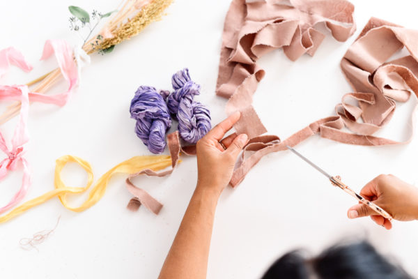A Naturally Dyed Ribbons Workshop with Chrysteen Borja | The Crafter's Box