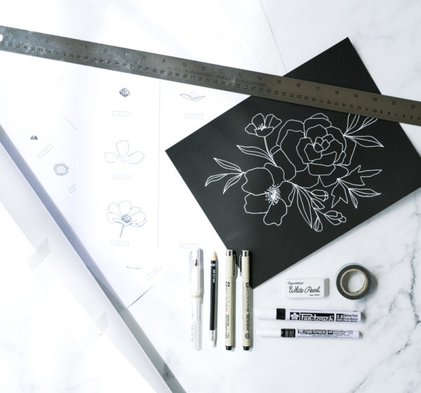 Floral Illustrations | Alli Koch | The Crafter's Box