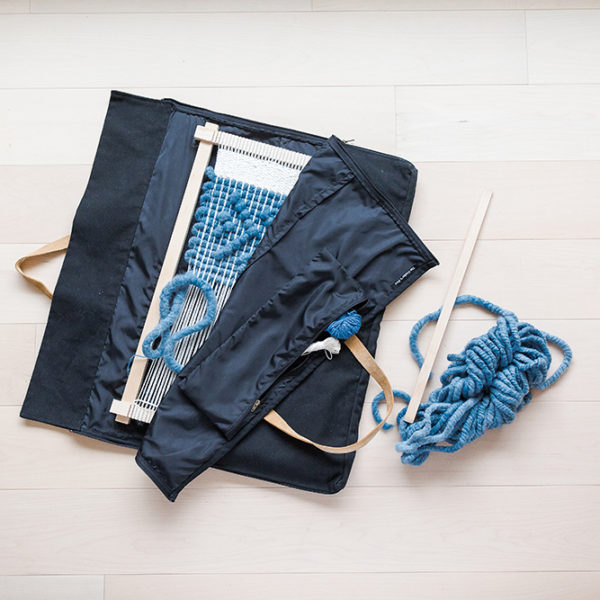 A Canvas & Leather Portfolio Bag