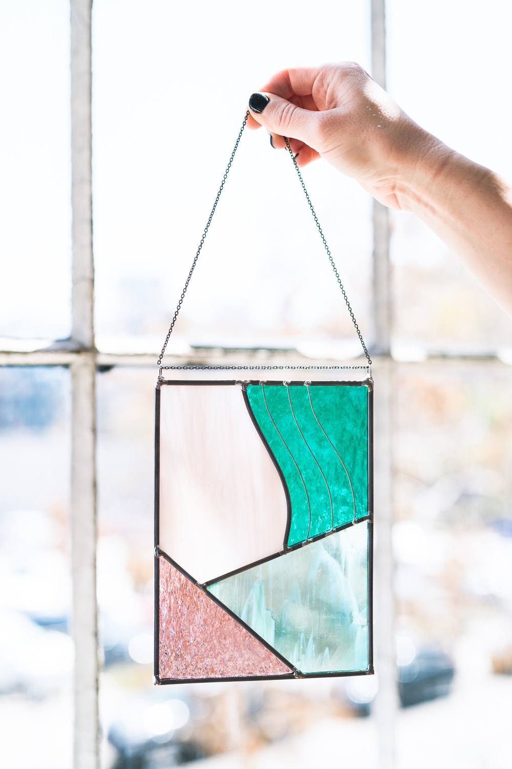 Our second Premium workshop of 2019 explores modern stained glass with artist Lauren Earl.