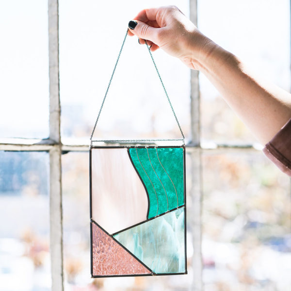 Premium Modern Stained Glass | Lauren Earl | The Crafters Box