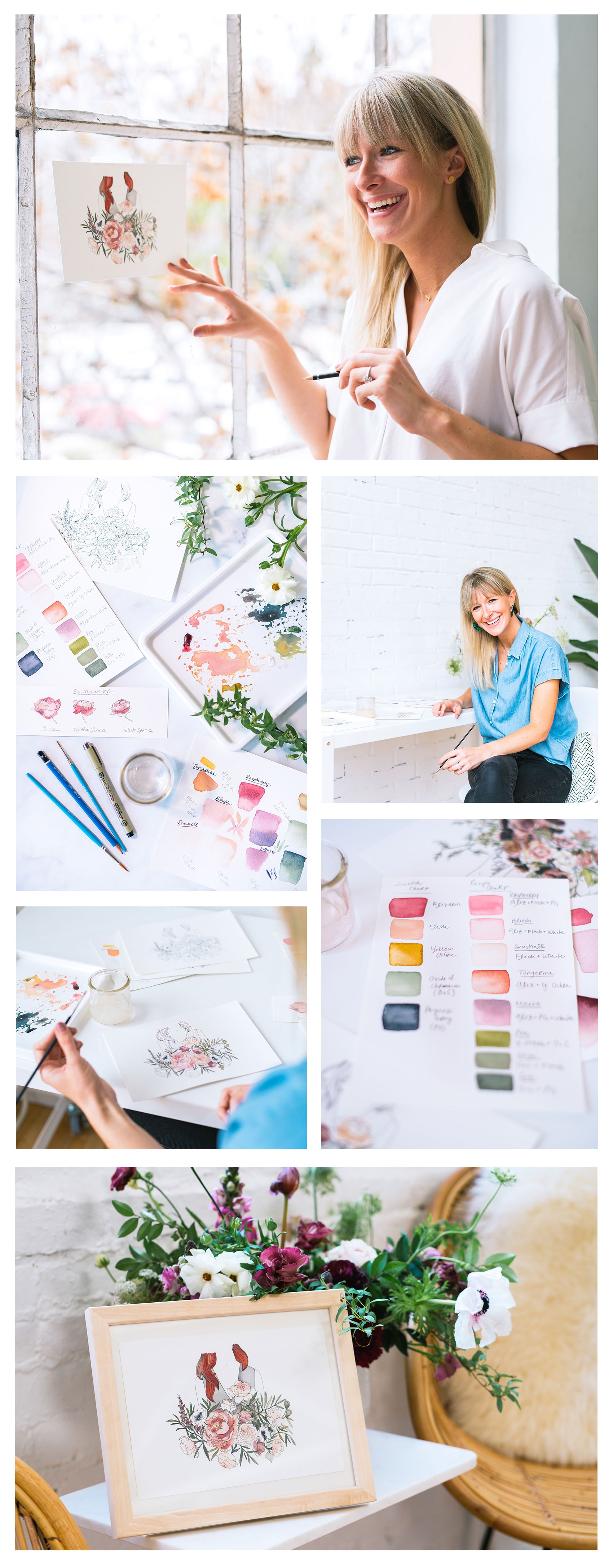 Watercolor & Gouache with Sarah Simon | The Crafter's Box
