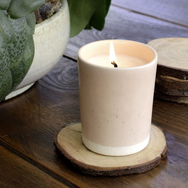 Paper & Clay Candle Vessel