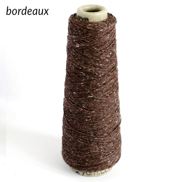 A Bordeaux Silk Noil | The Crafter's Box