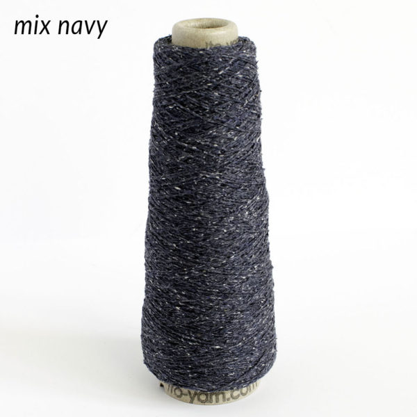 A Mix Navy Silk Noil | The Crafter's Box