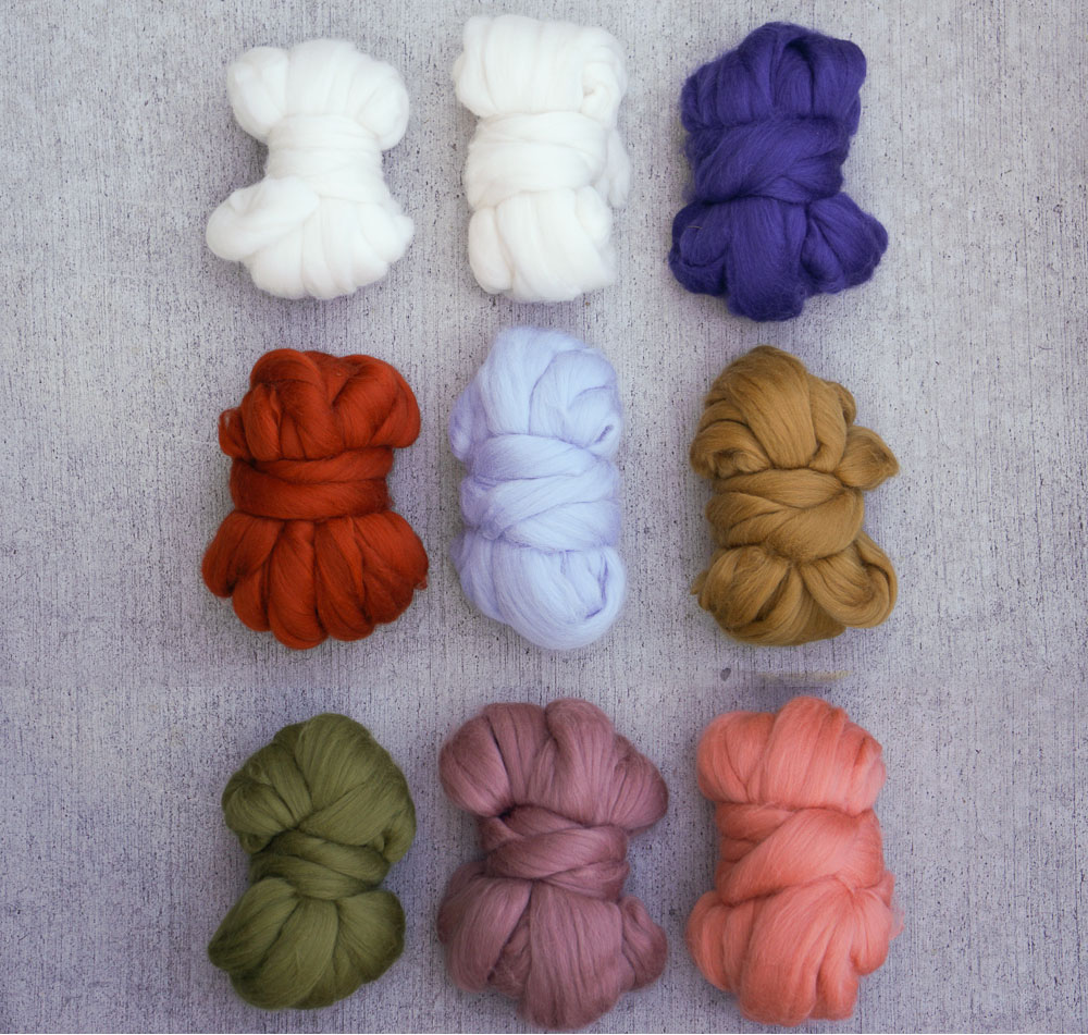 Merino Wool Roving | The Crafter's Box