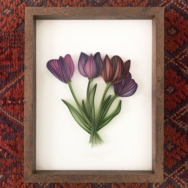 Quilled Tulip Bouquet Materials Kit