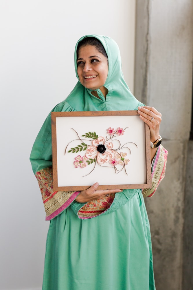 A Modern Paper Quilling Workshop with Zahra Ammar | The Crafter's Box