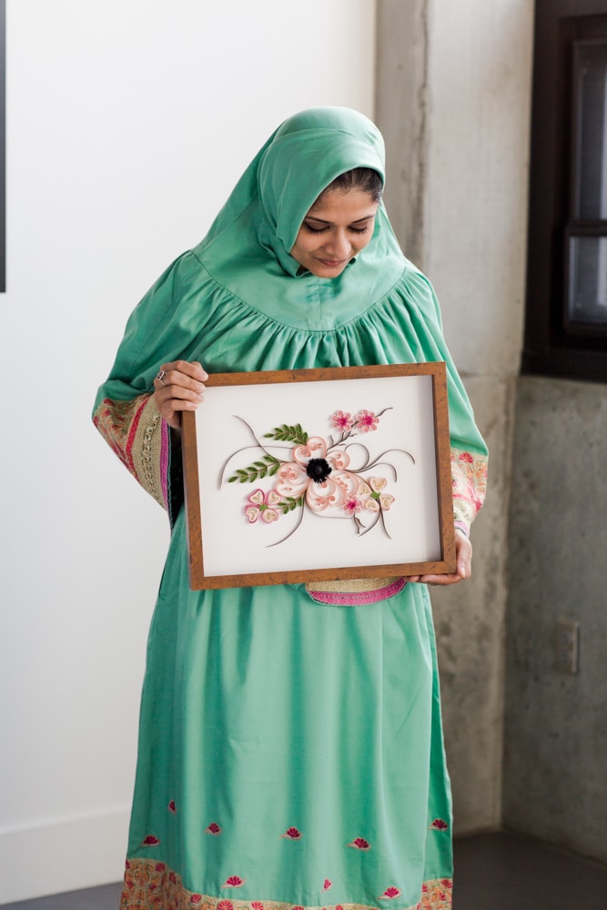 A Modern Paper Quilling Workshop with Zahra Ammar | The Crafter's Box