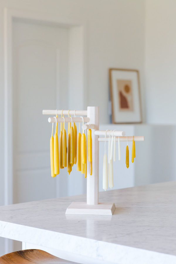 The Crafter's Box | Hand Dipped Beeswax Tapered Candles | Liz Wagner