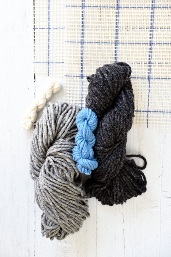 Earl Grey Trivet Materials Kit | Locker Hooking | Lindsey Campbell