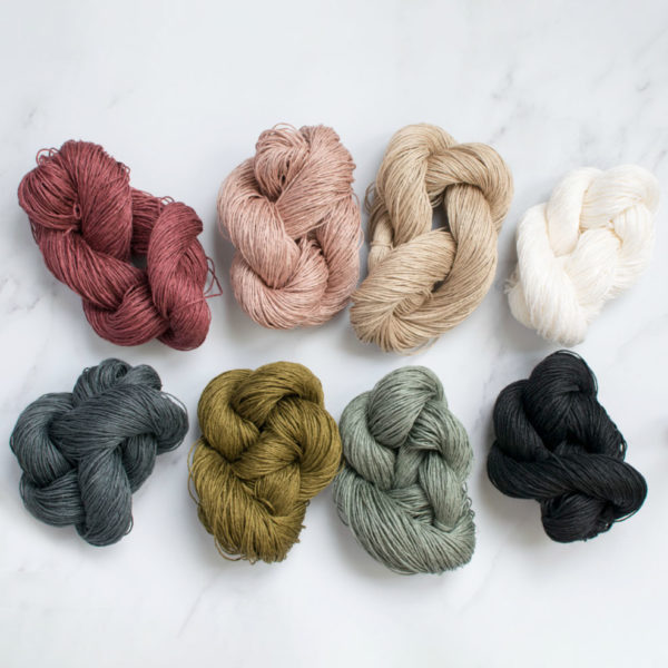 Organic, Wet Spun Linen Yarn | The Crafter's Box