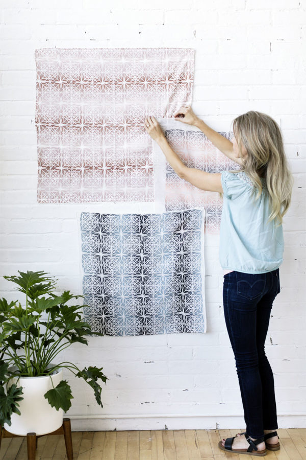 Tiled Block Print with Gradation | Mindy Schumacher | The Crafter's Box