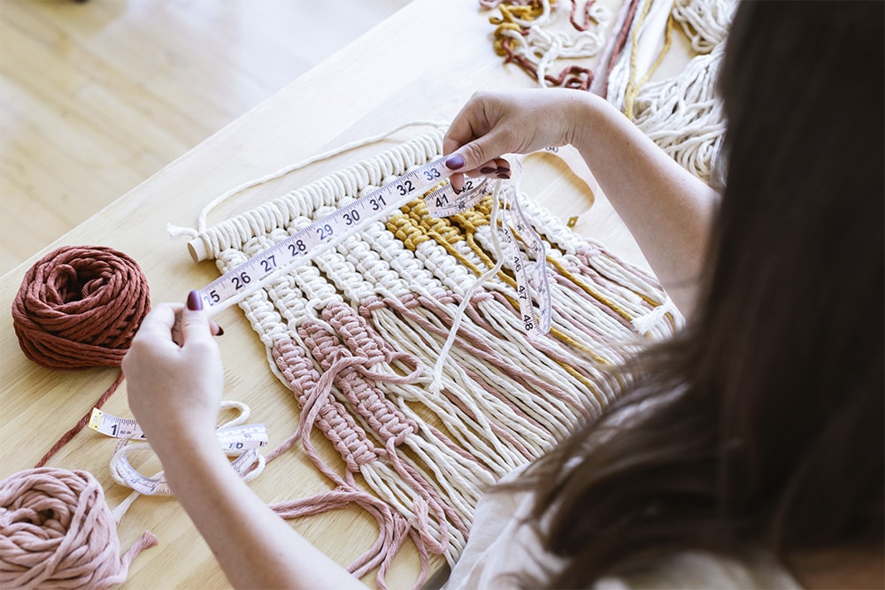 Macrame Landscape | Rachel Breuklander | Crafter's Box