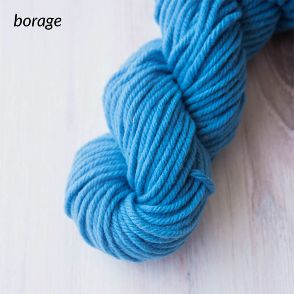 Borage | Wool Yarn Single Skeins | The Crafter's Box