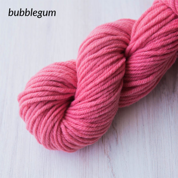 Bubblegum | Wool Yarn Single Skeins | The Crafter's Box