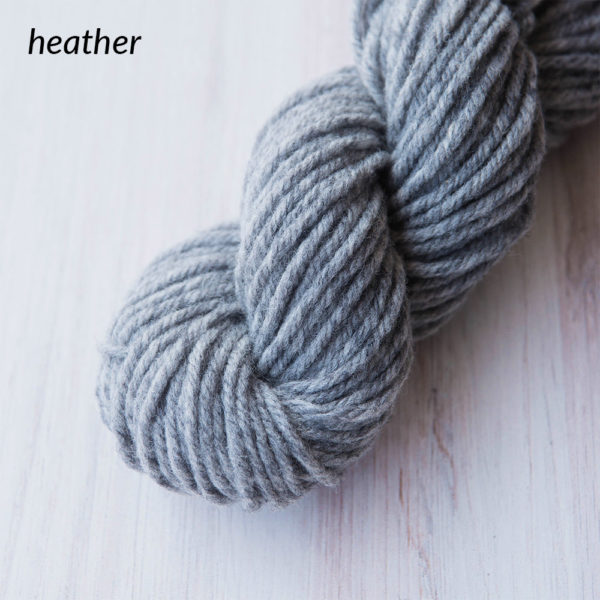 Heather | Wool Yarn Single Skeins | The Crafter's Box