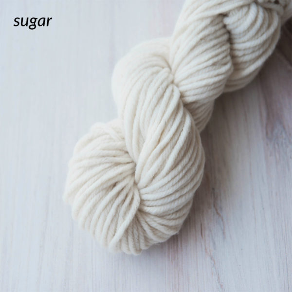 Sugar | Wool Yarn Single Skeins | The Crafter's Box