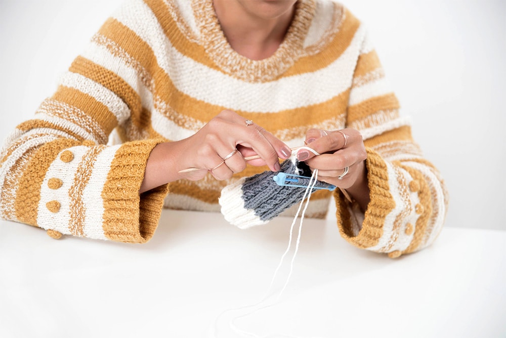 Cozy Knit Cabled Socks | Ksenia Naidyon | Crafter's Box