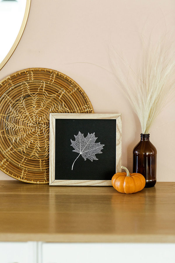 Cut Paper Art | Autumn Leaf | Maude White