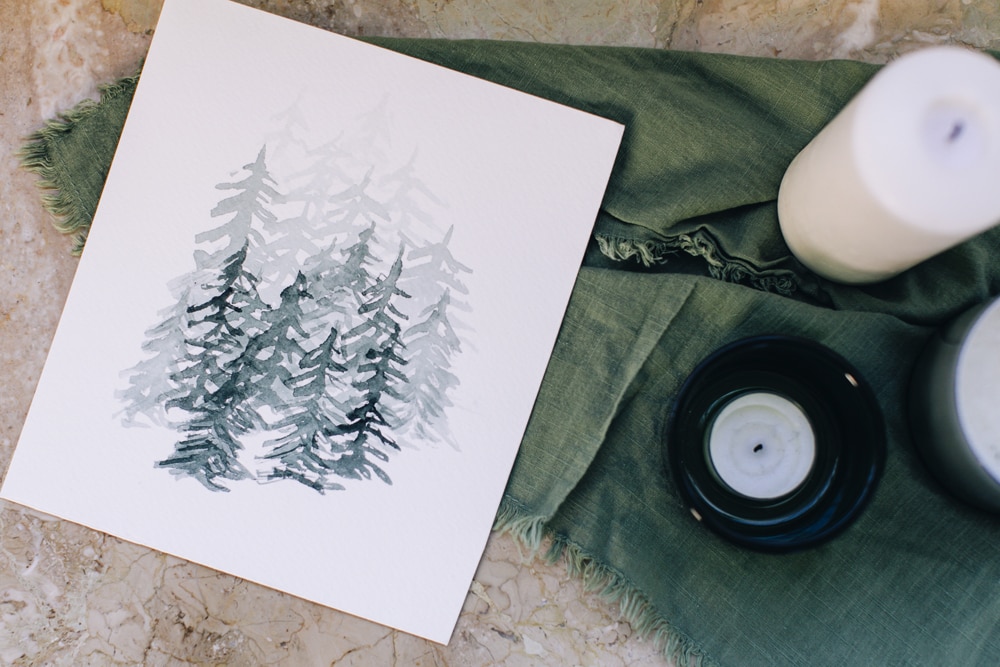 Inked Forest Illustrations | Peggy Dean | Crafter's Box