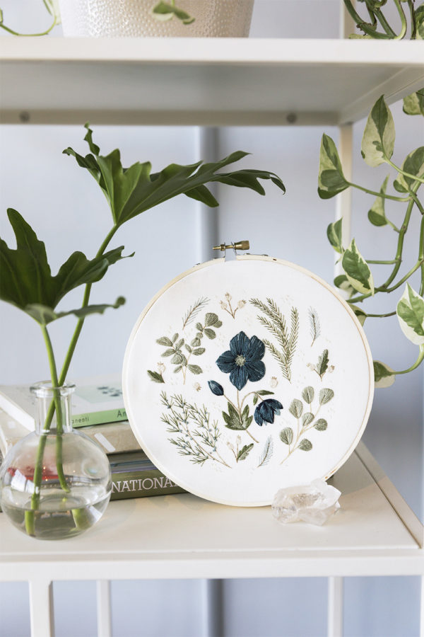 Woodland Botanical Embroidery | Katie Martin | Crafter's Box