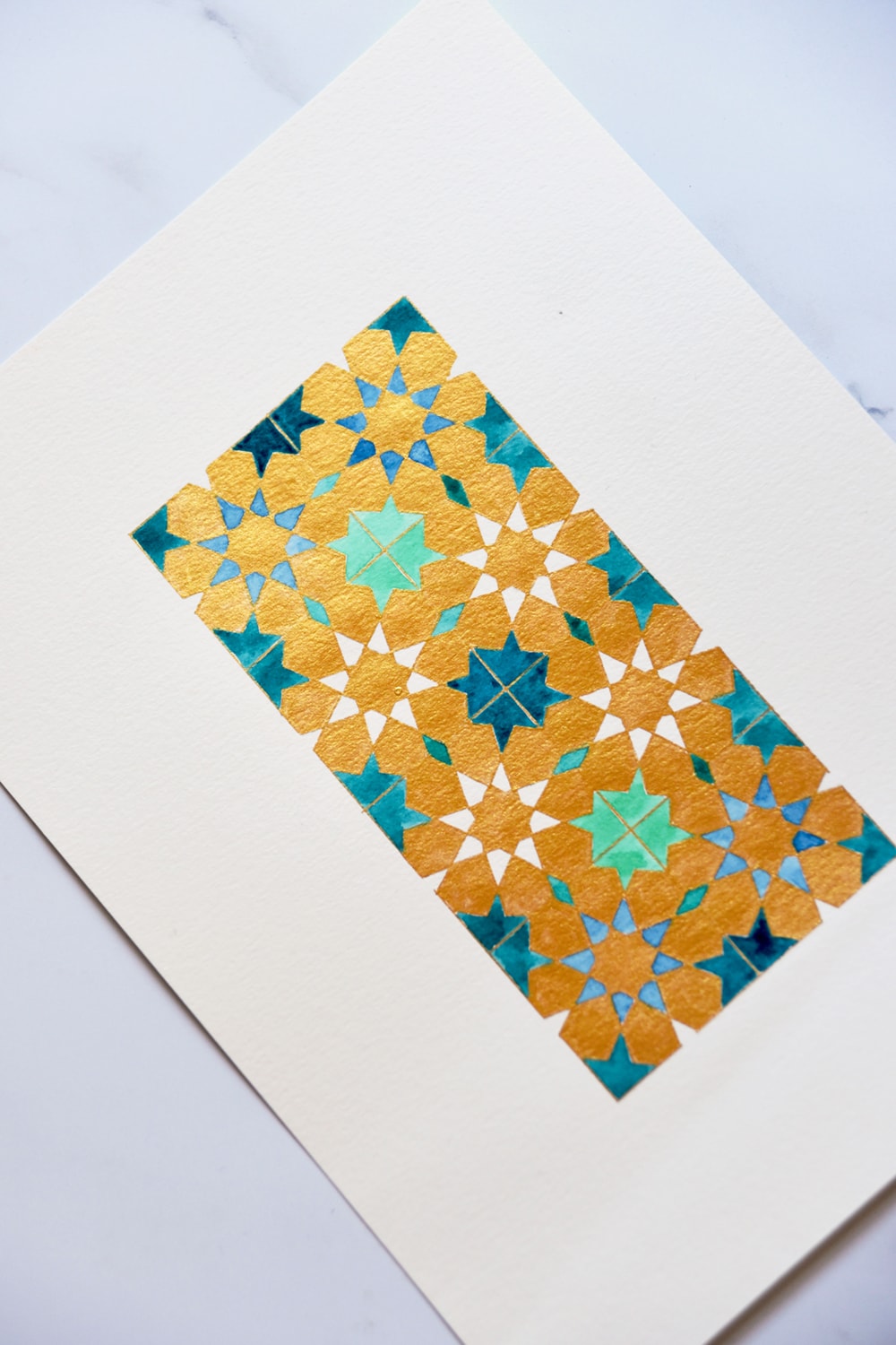 Eastern Geometric Drawing & Painting | Zahra Ammar | Crafter's Box