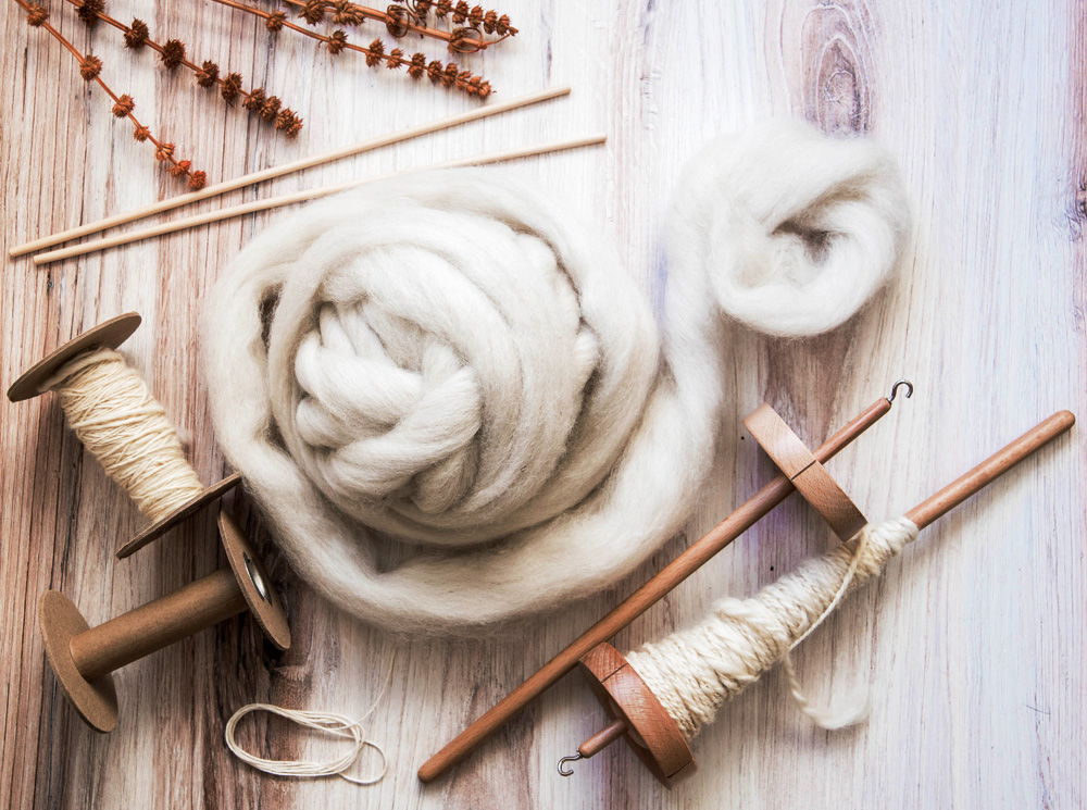 Learn How To Spin Your Own Yarn with a Drop Spindle - Complete Kit