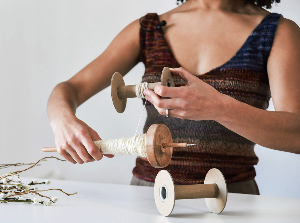 Learn How To Spin Your Own Yarn with a Drop Spindle - Complete Kit