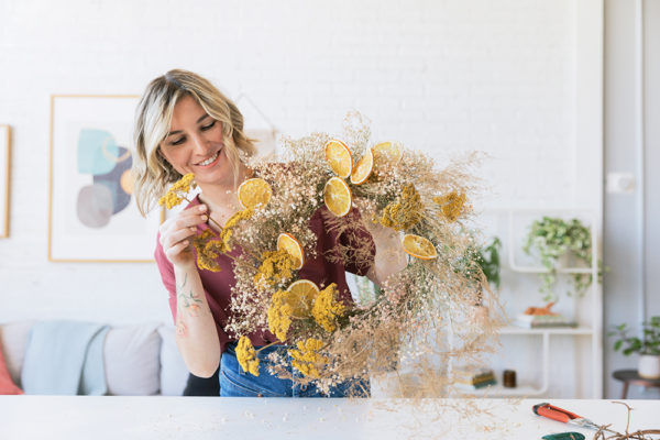 Premium Dried Wreath Making | Natalie Gill | Native Poppy | The Crafter's Box