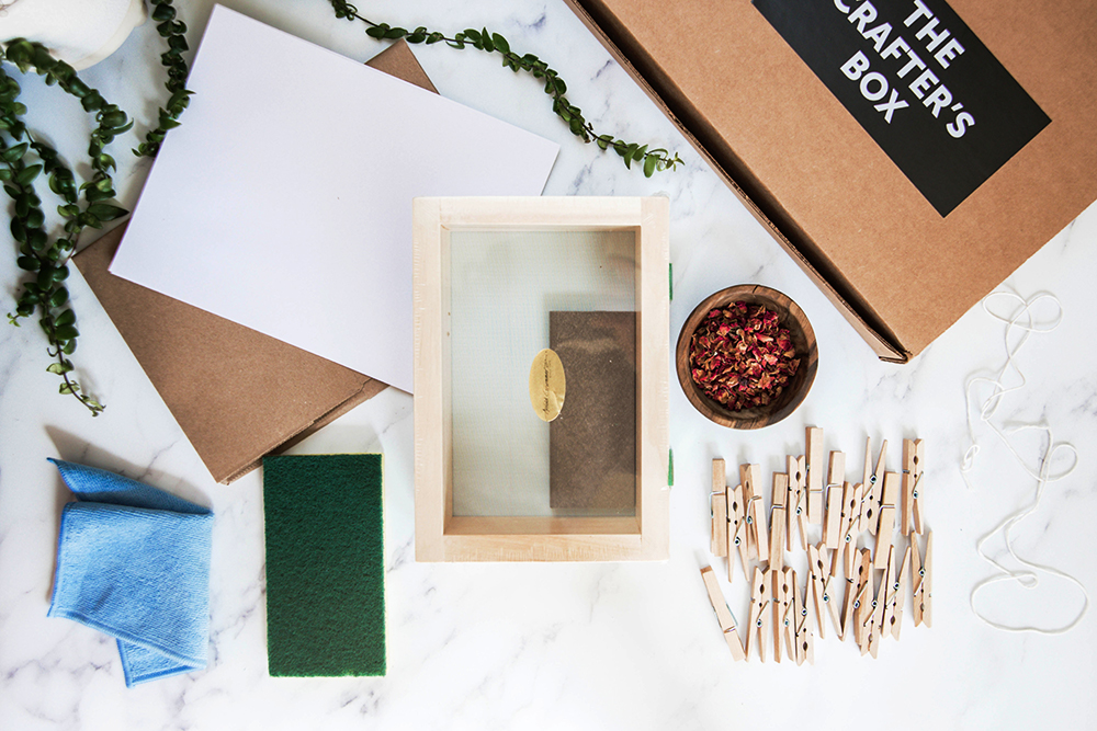 Handmade Paper | Rae Samuels | Crafter's Box