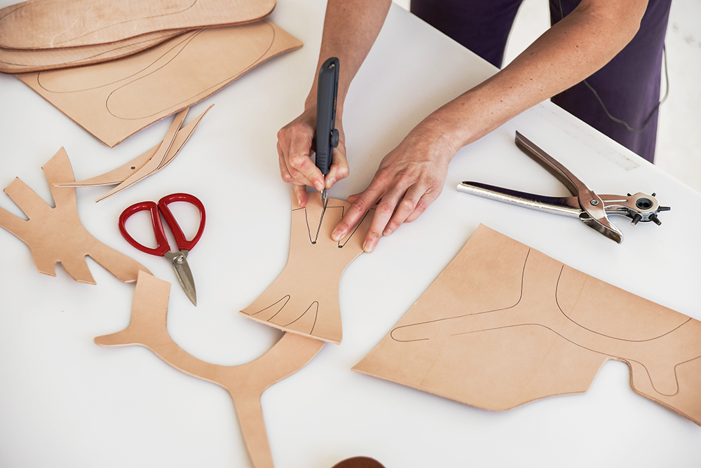 Leather Sandal Making | Rachel Corry | Crafter's Box