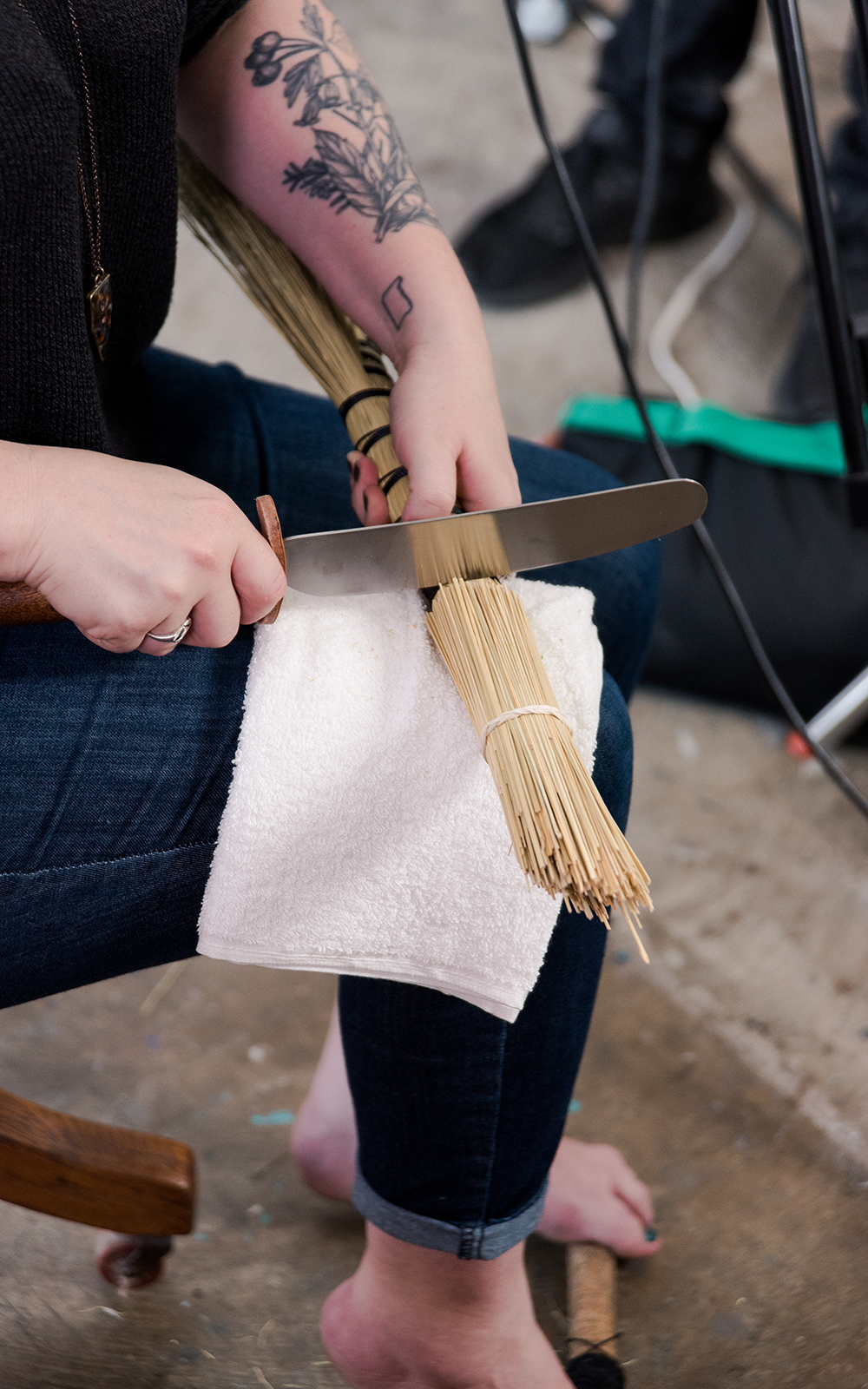 Broom Making: Naked Turkey Wing | Alyssa Blackwell | The Crafter's Box