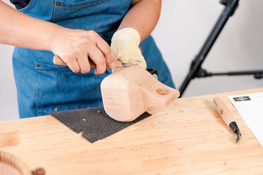 Wood Carving | Motoko Smith | The Crafter's Box