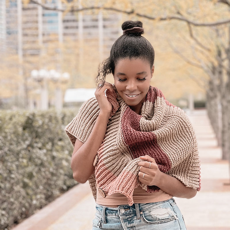Live Workshops | Knit Ardent Wrap with Jewell of Northknits | Crafter