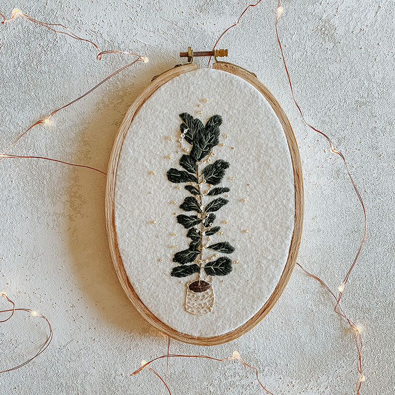 Live Workshop | Festive Embroidery with Katie Martin | Crafter