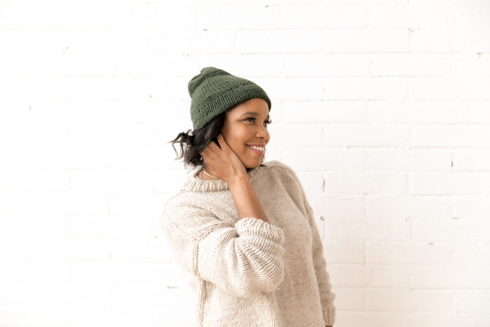 Cashmere Knit Beanie & Mittens | Jewell Washington The Crafter's Box