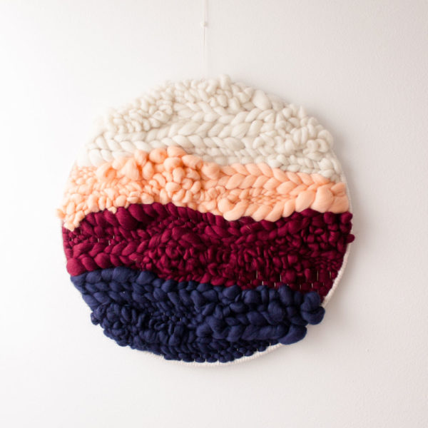 Circular Weaving with Wool Roving | Jacqueline Do | The Crafter's Box