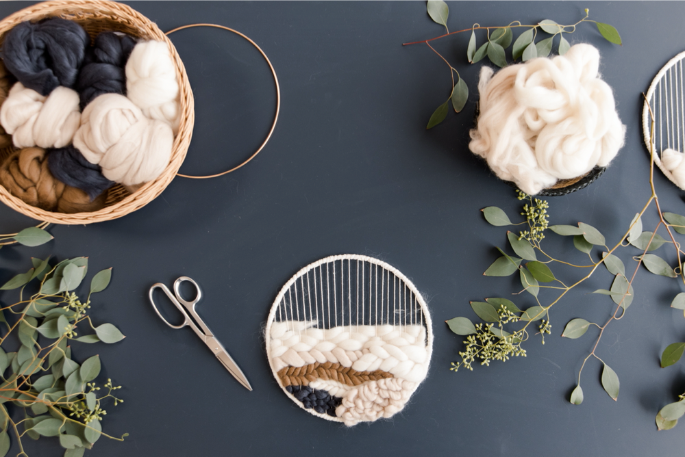 Circular Weaving with Wool Roving | Jacqueline Do | The Crafter's Box