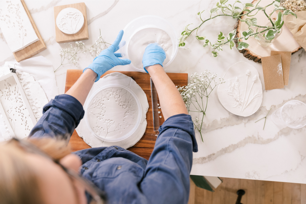 Botanical Plaster Casting | Liz Wagner | The Crafter's Box