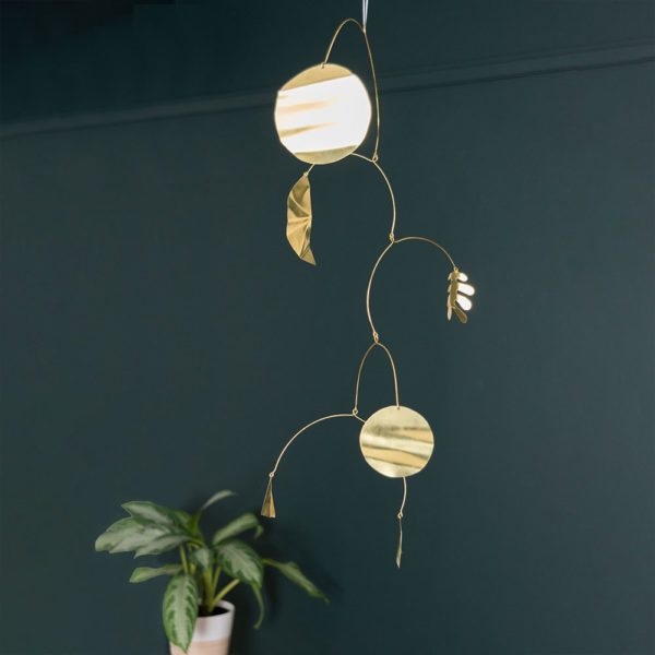 Kinetic Brass Mobiles | Sarah Perez | The Crafter's Box
