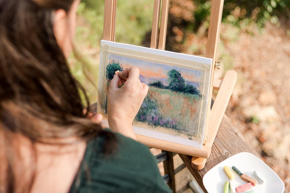 Pastel Landscapes | Valerie McKeehan | The Crafter's Box