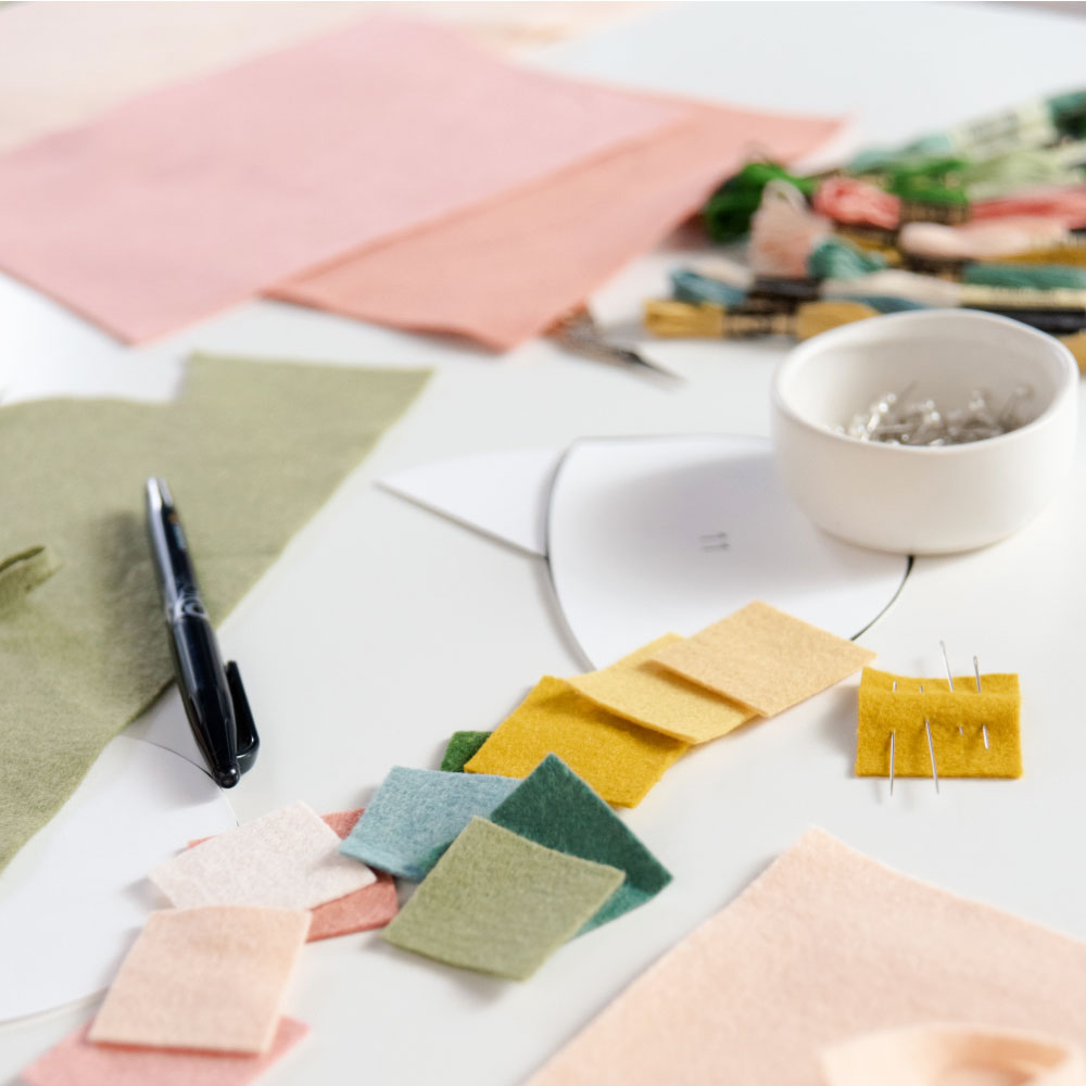 Wool Felt Applique | Lauren Holton | The Crafter's Box