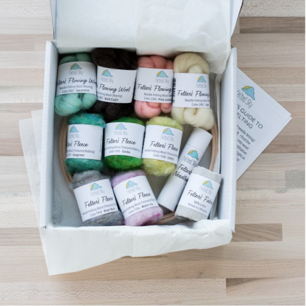 Felted Sky | The Crafter's Box
