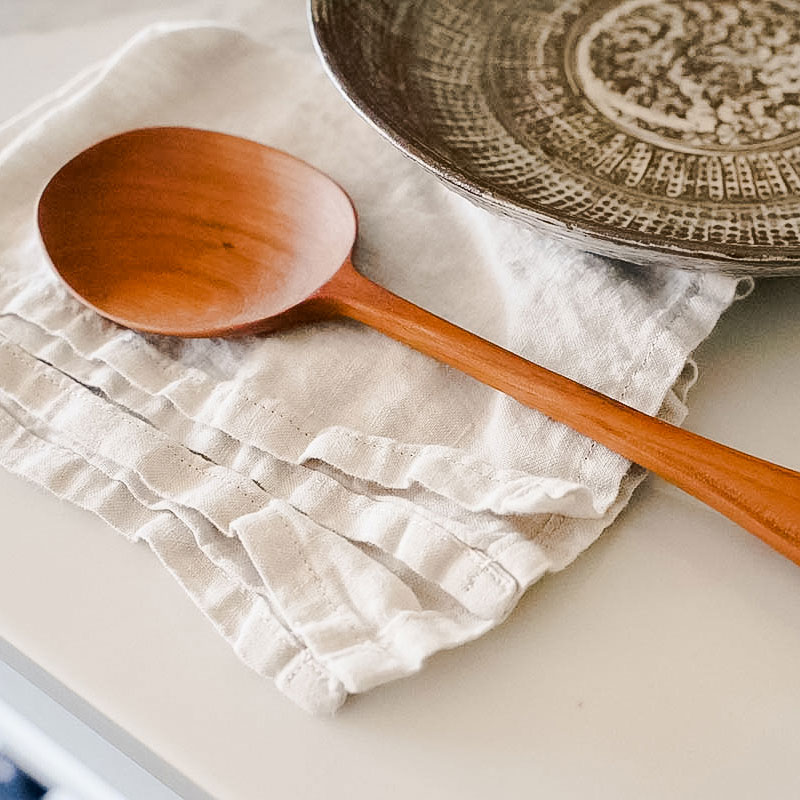 Artisan Crafted Cherry Wood Cookie Dough Spoon by Rockledge Farm Woodworks